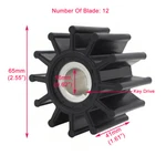 Sherwood 10615K Water Pump Impeller - Mercruiser Cmd Qsd 2.0L Ei/es 115 170HP New. Price: $18.98.
