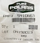 New Genuine Polaris 5410663 Driveshaft Rubber Bumper. Price: $9.23.