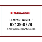 Kawasaki BUSHING,CRANKSHAFT,#2 92139-0729 Oem New. Price: $15.35.