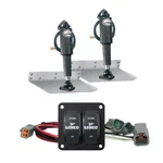 Lenco 12" X Standard Trim Tab Kit W/double Rocker Switch -15103-104 New. Price: $703.29.